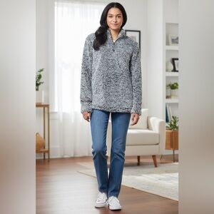 Weatherproof Vintage Sherpa 1/4 Zip Pullover M NWT | Ultra‑Soft Cozy Fleece